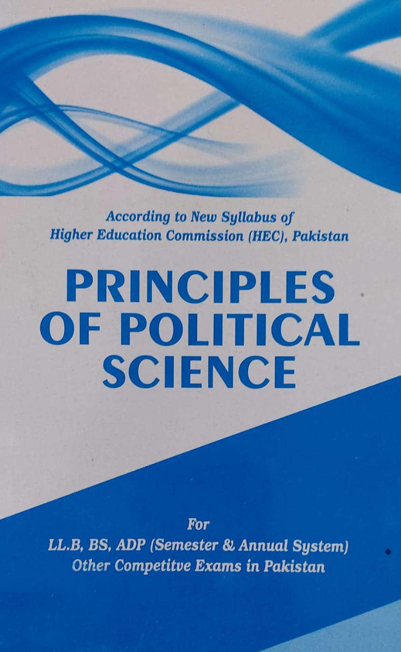 Principles Of Political Science