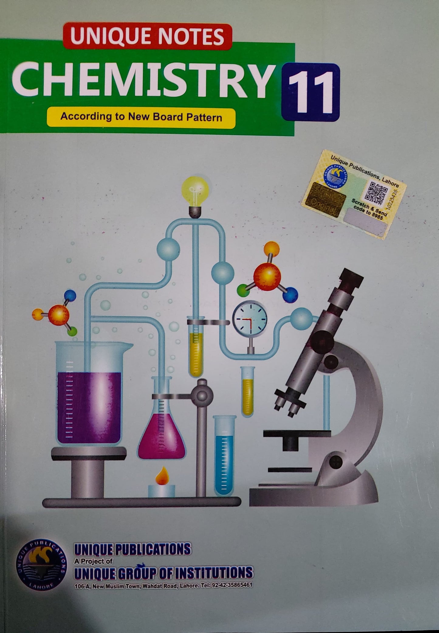 Unique Notes Chemistry 11