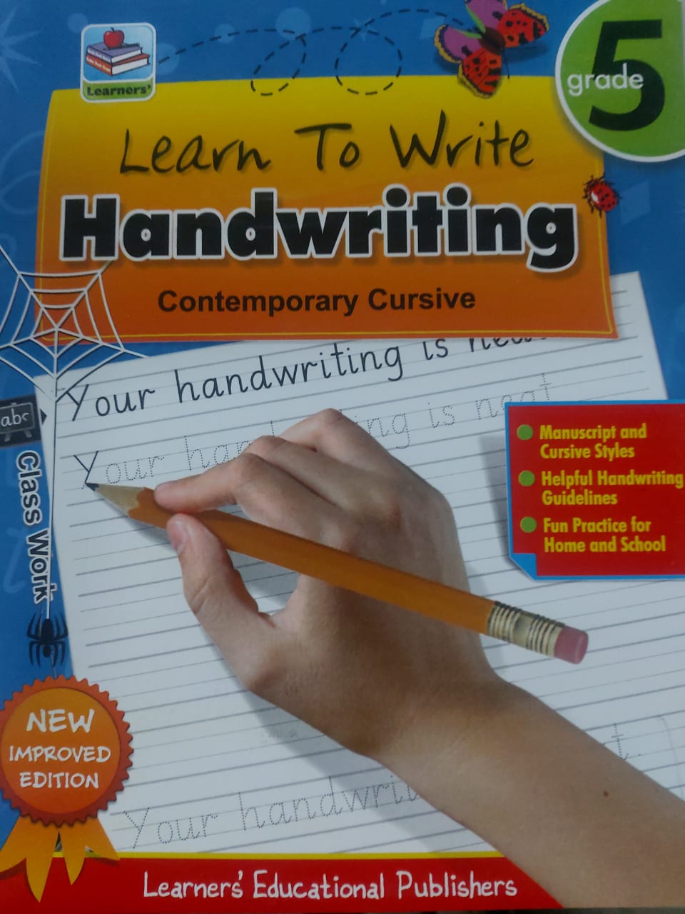 Learner's Learn To Write Handwriting Cursive-5