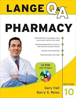 Lange Q&A Pharmacy CD-Rom With 175 Q&A's