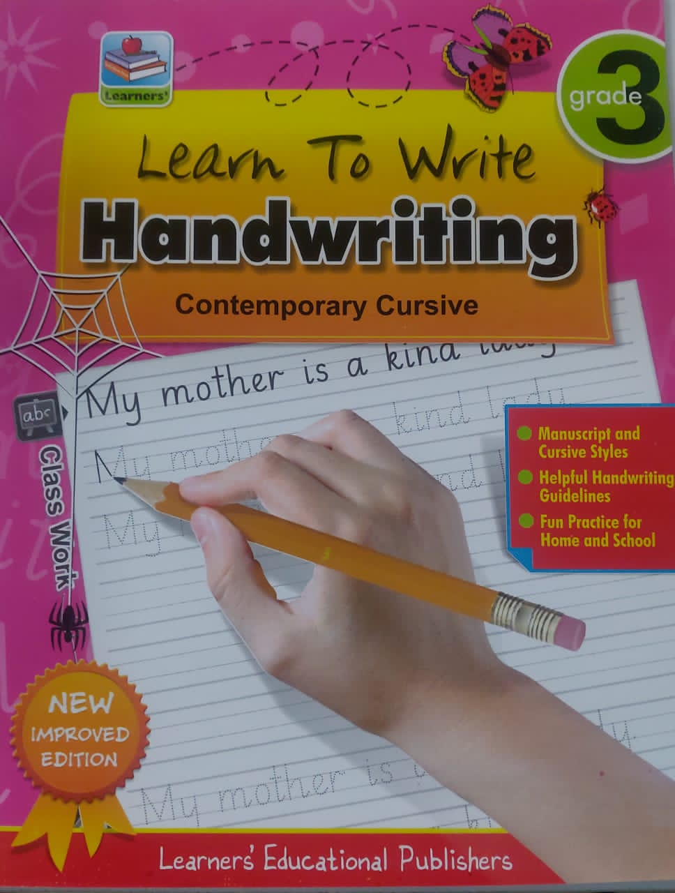 Learner's Learn To Write Handwriting Contemporary Cursive-3
