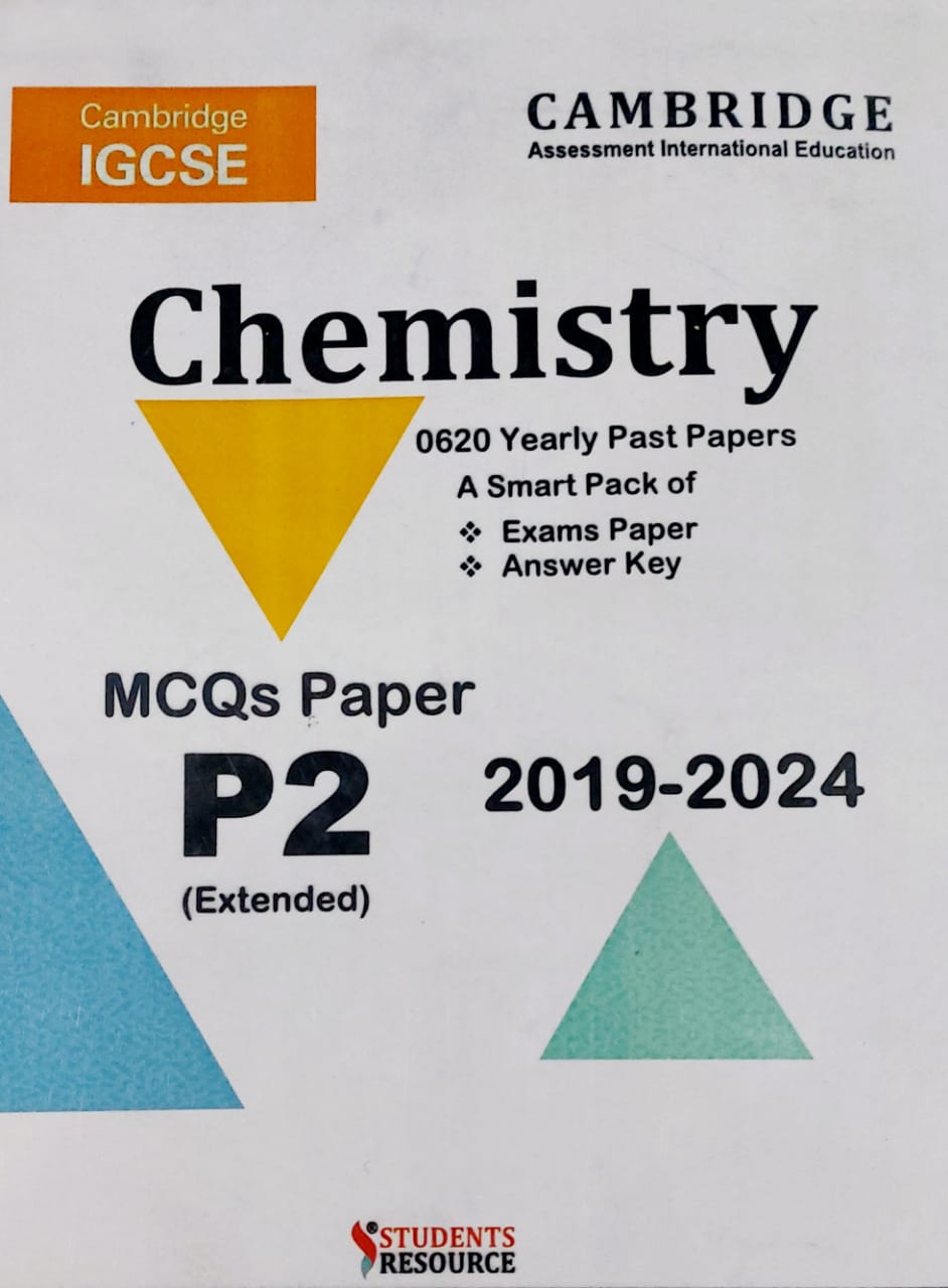 Cambridge IGCSE Chemistry Yearly Past Papers MCQ's P2