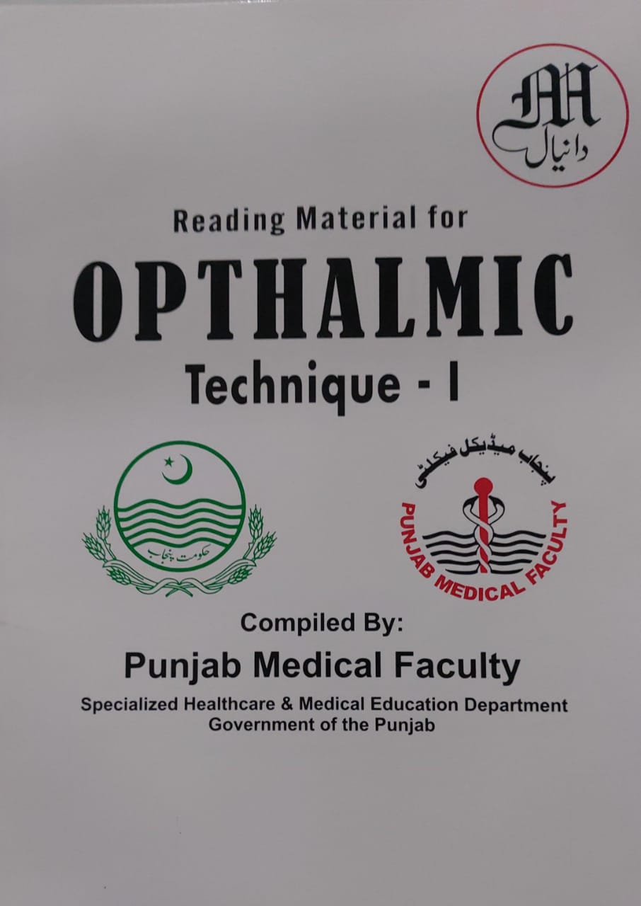 Reading Material for Opthalymic Technique-I
