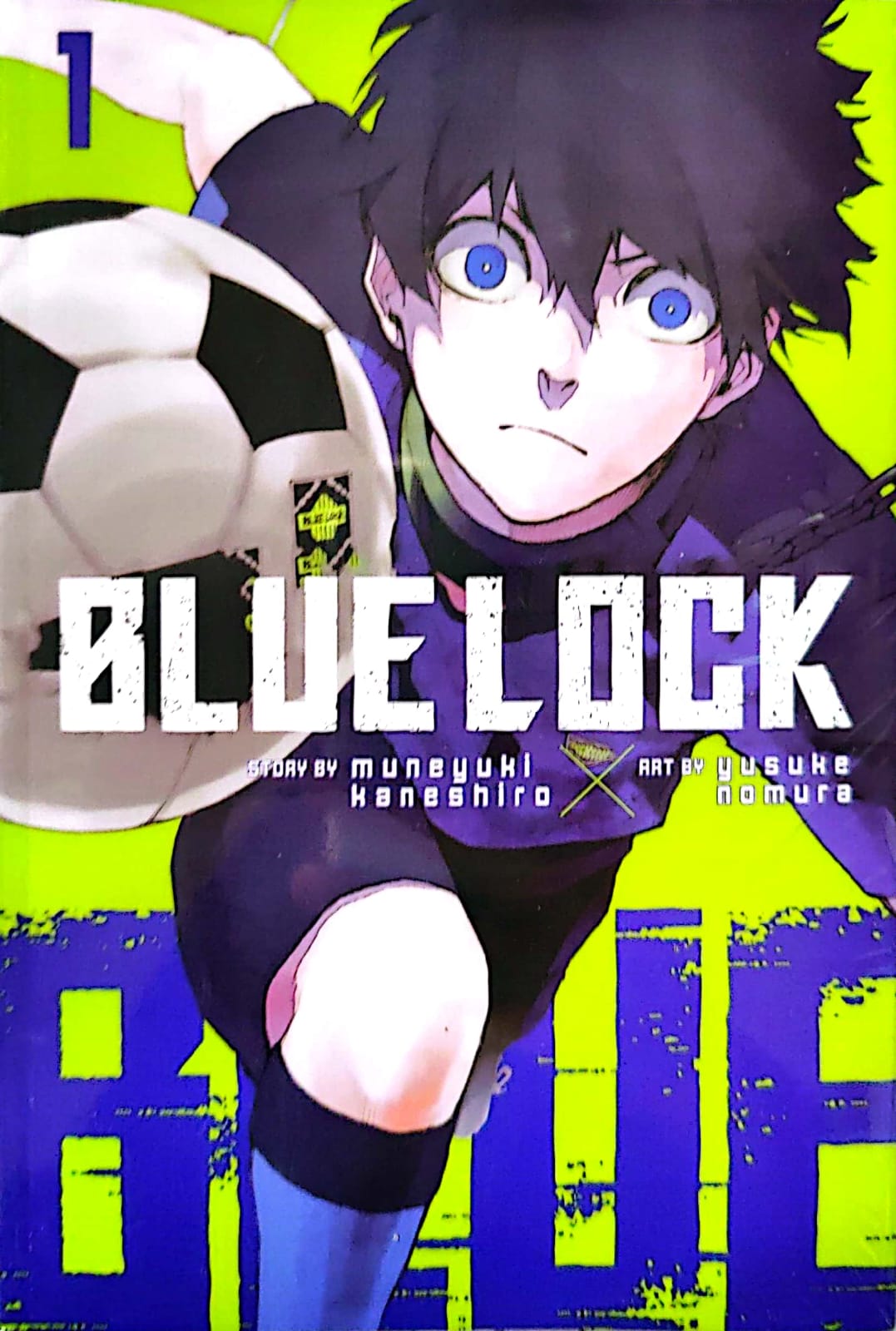 Blue Lock Volume 1 By Muneyuki Kaneshiro