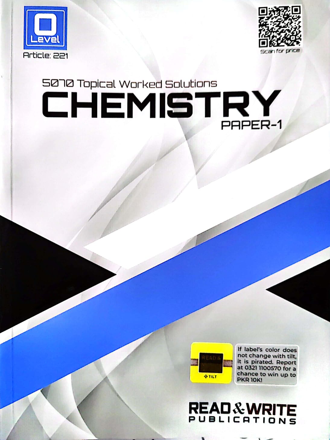 Chemistry O level Paper 1 Topical Solved Mcqs By Shabbir Afzal Khan