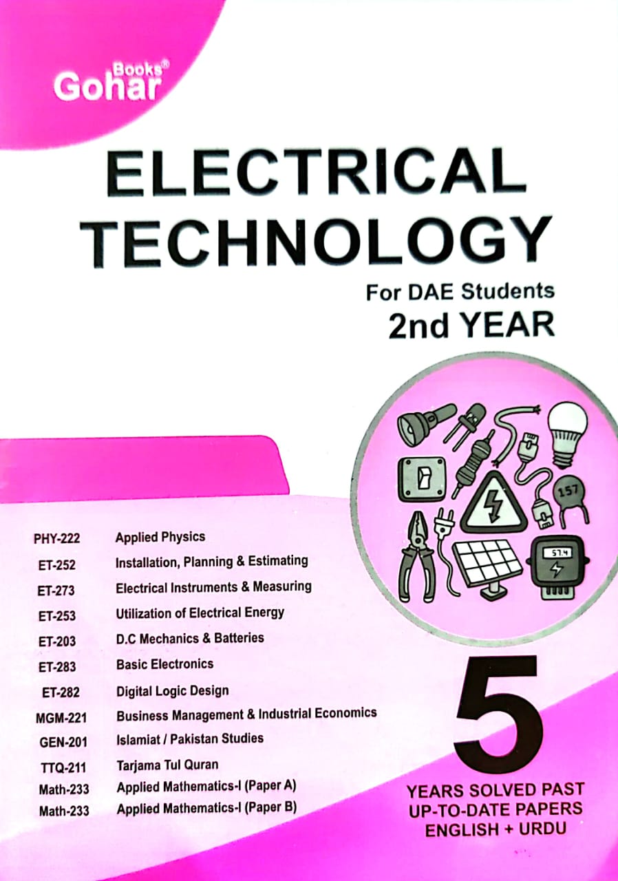 Electrical Technology For DAE Students 2nd years