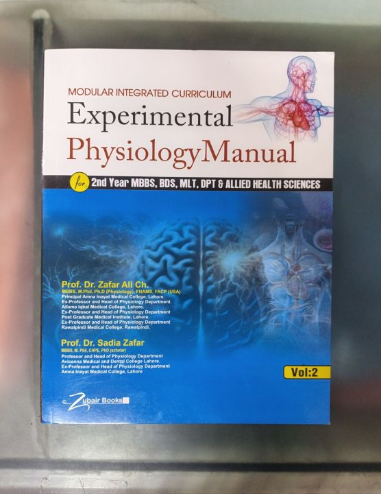 Experimental Physiology Manual For 2nd year Volume 2
