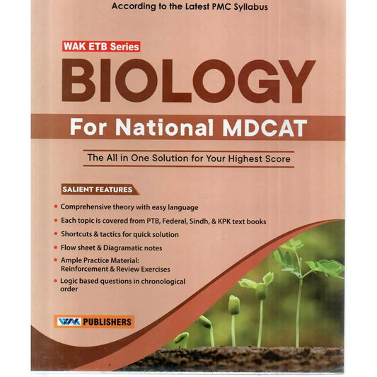 WAK ETB Series Biology For National MDCAT