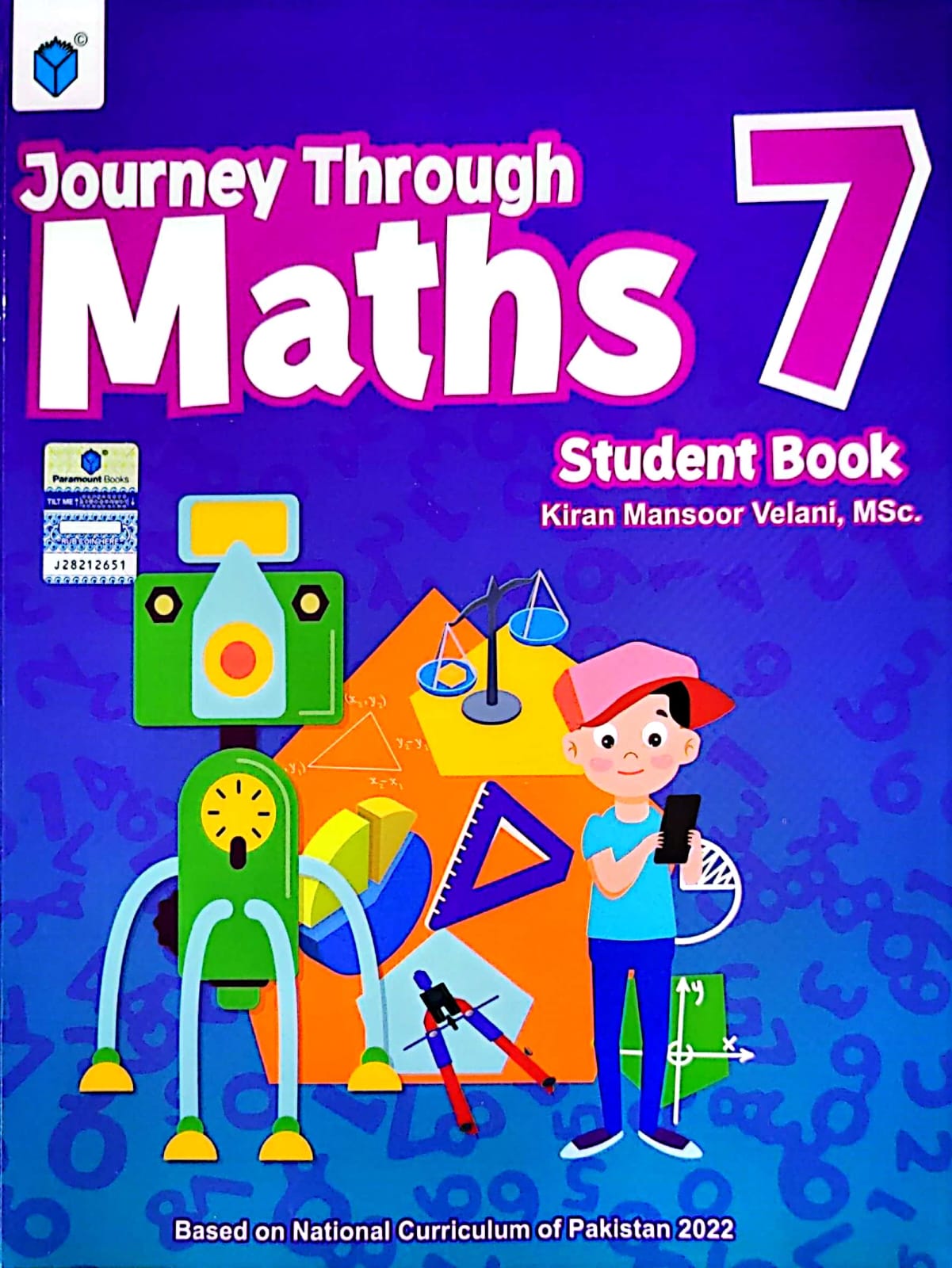 Journey Through Maths 7 Student Book By Kiran Mansoor Velani Msc