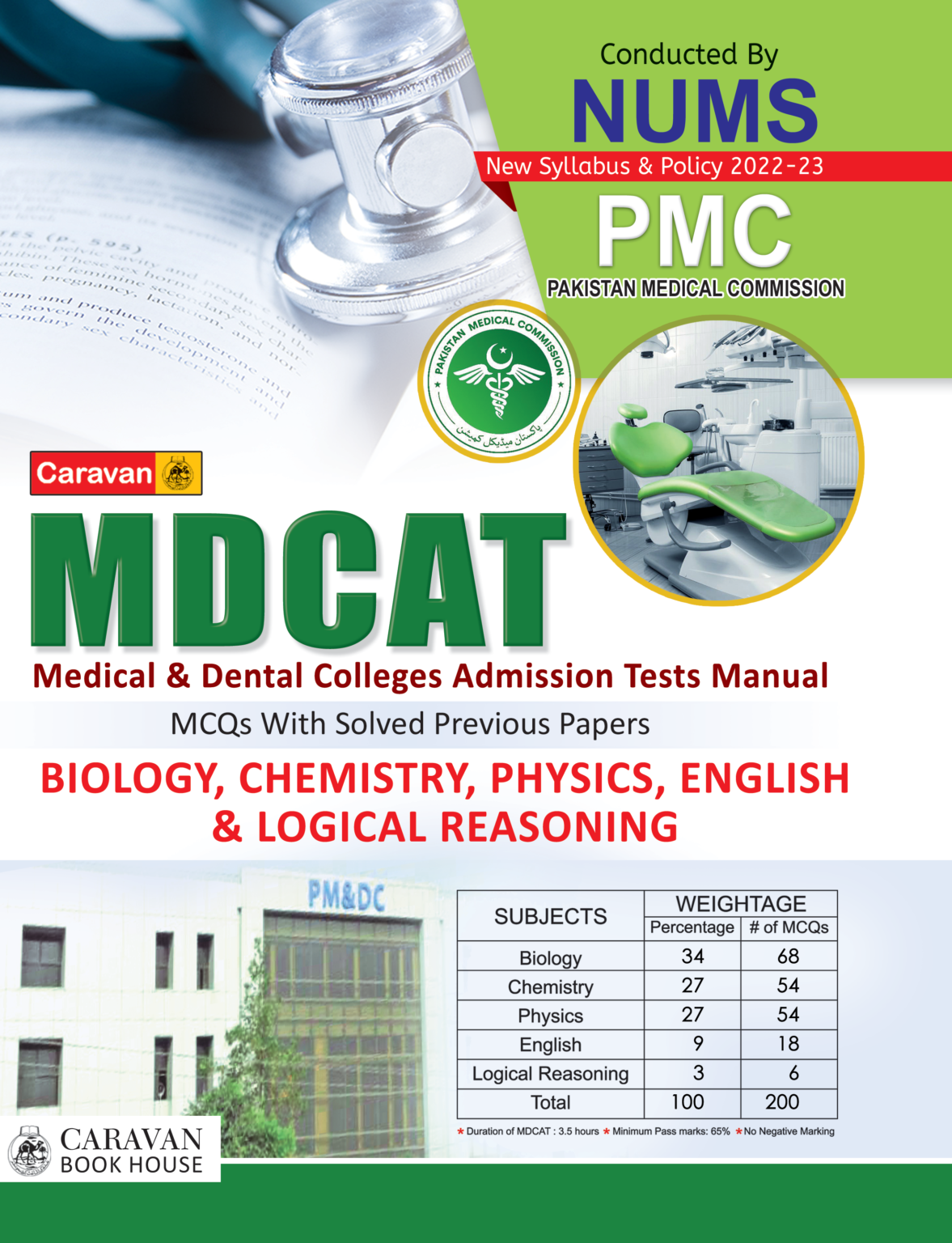 MDCAT(Medical and Dental College Admission Test) MCQs with Answers