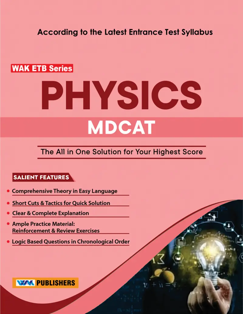 WAK ETB Series Physics MDCAT