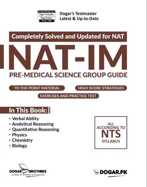 Completely Solved And Updated For NAT-IM Pre-Medical Science Group Guide
