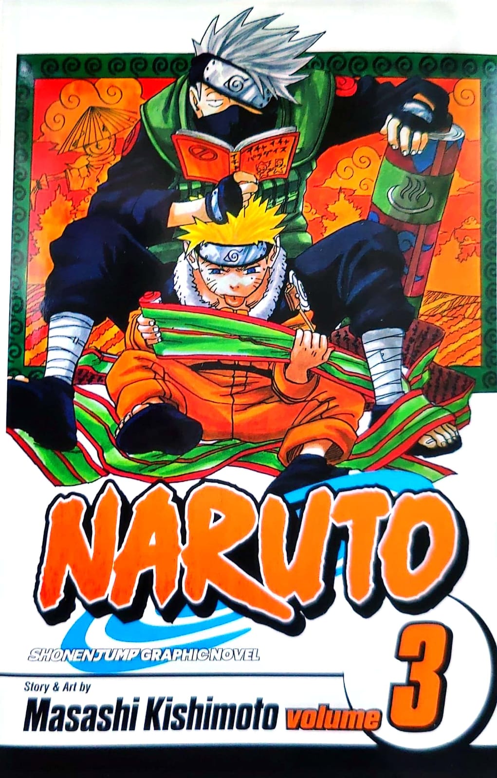 Naruto Volume 3 By Masashi Kishimoto