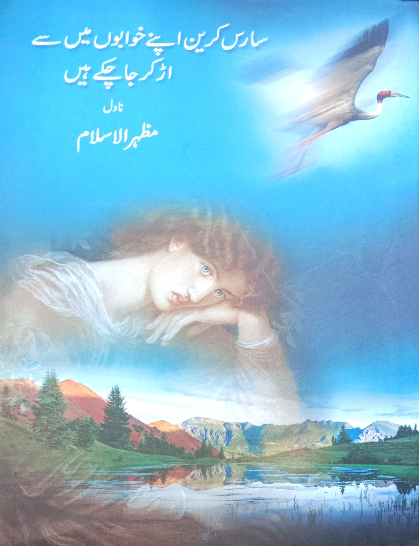 Sarus Crane Apnay Khwaboon Mein Say Urr Kar Ja Chukay Hein