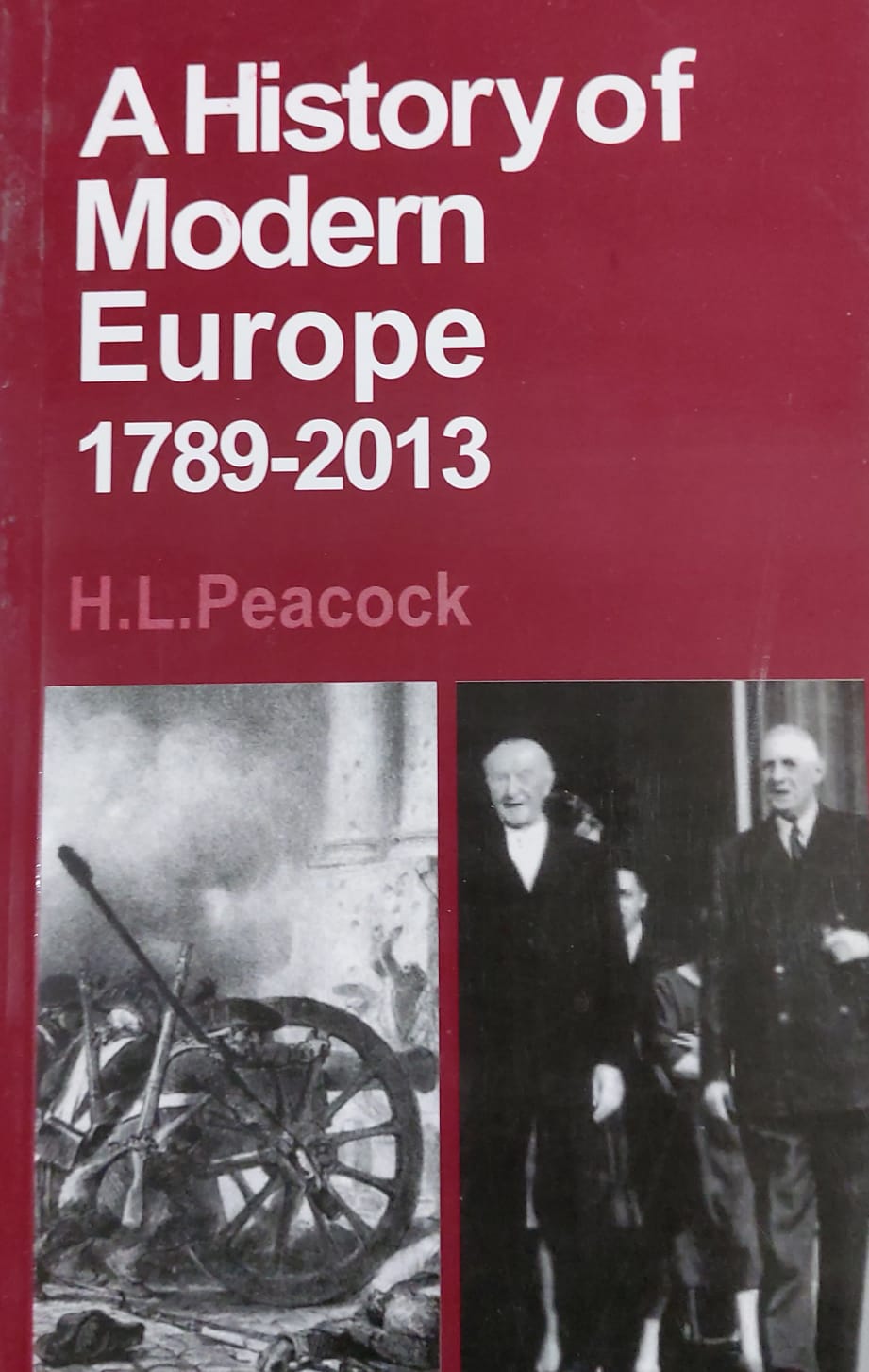 A History Of Modern Europe