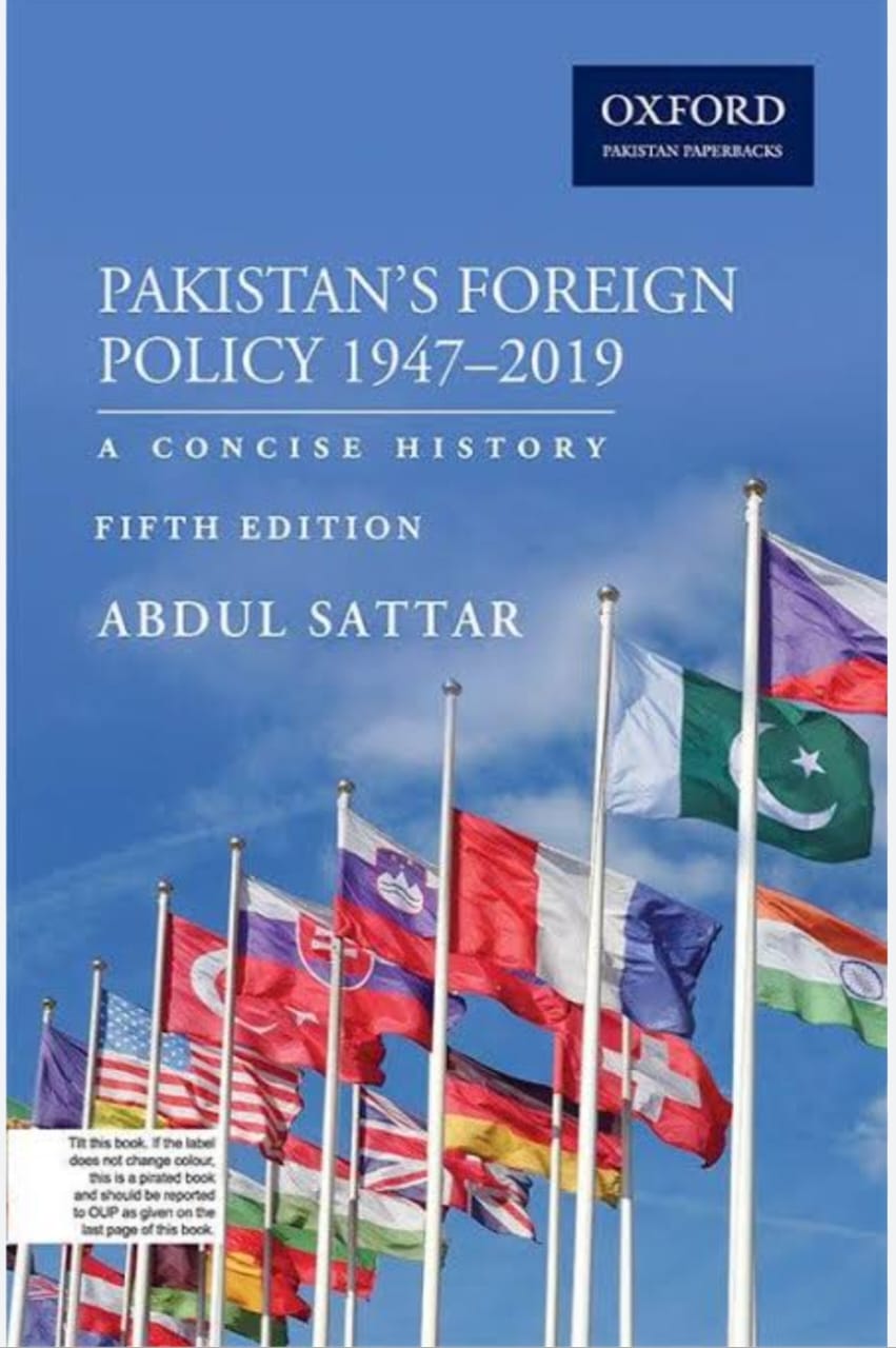 Pakistan Foreign Policy 1947-2019 By Abdul Sattar522
