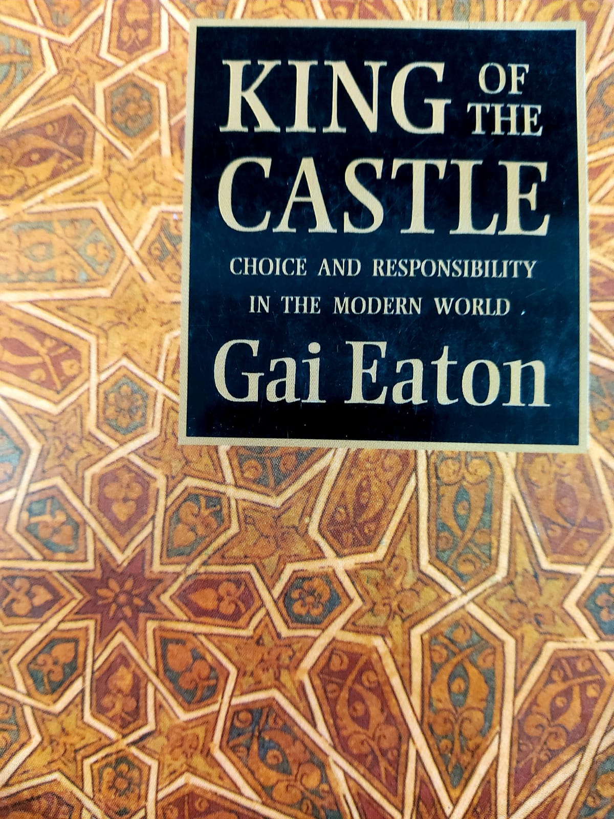 King Of The Castle-Choice And Responsibility In The Modern World