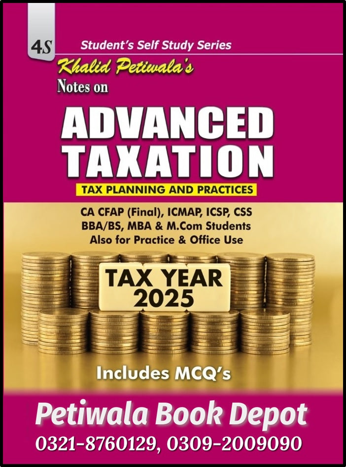 Advanced Taxation: Tax Planning And Practices