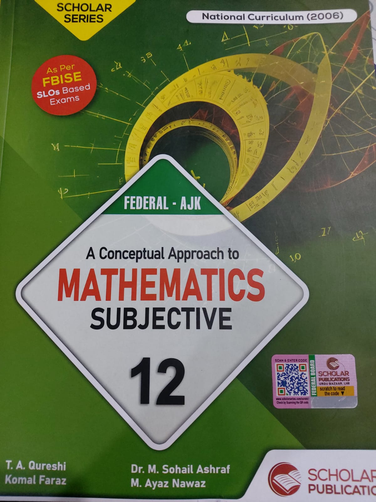 A Conceptual Approach To Mathematics Subjective (FBISE)