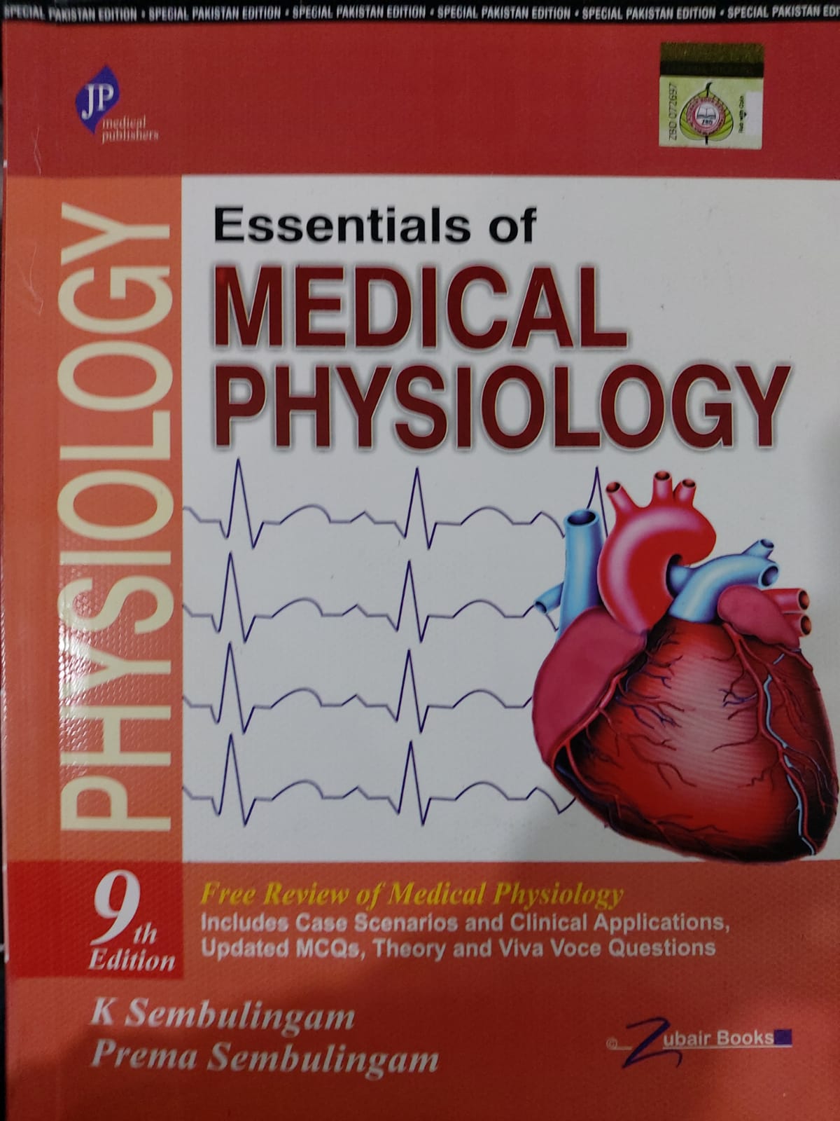 Essentials Of Medical Physiology