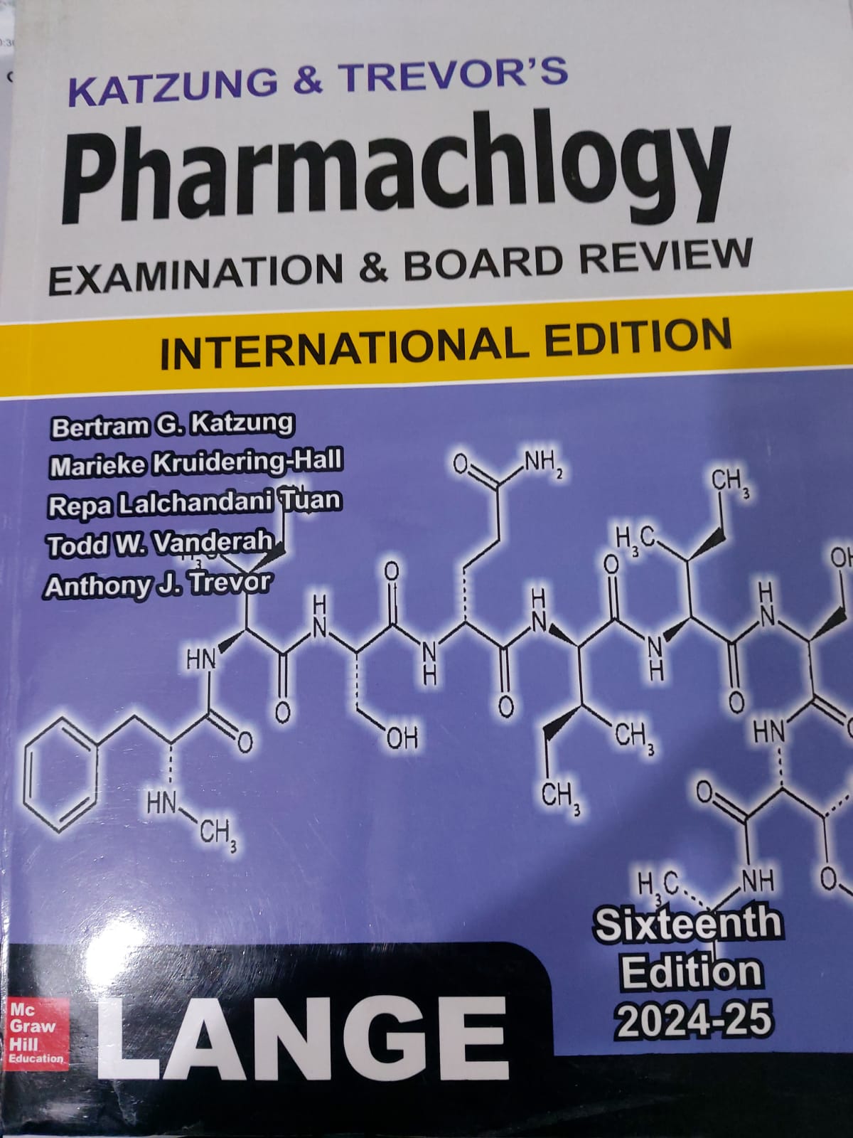 Pharmacology Examination And Board Review