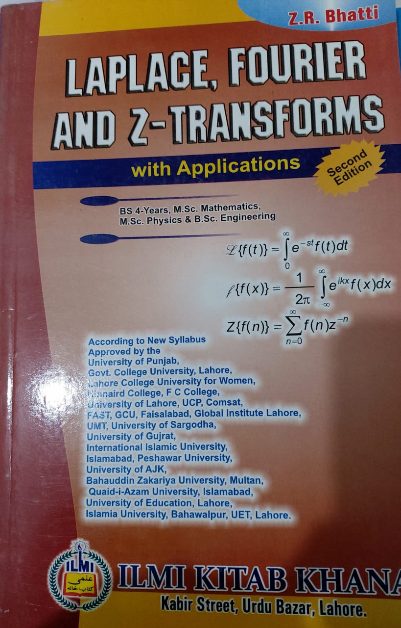 Laplace, Fourier And Z-Transformers