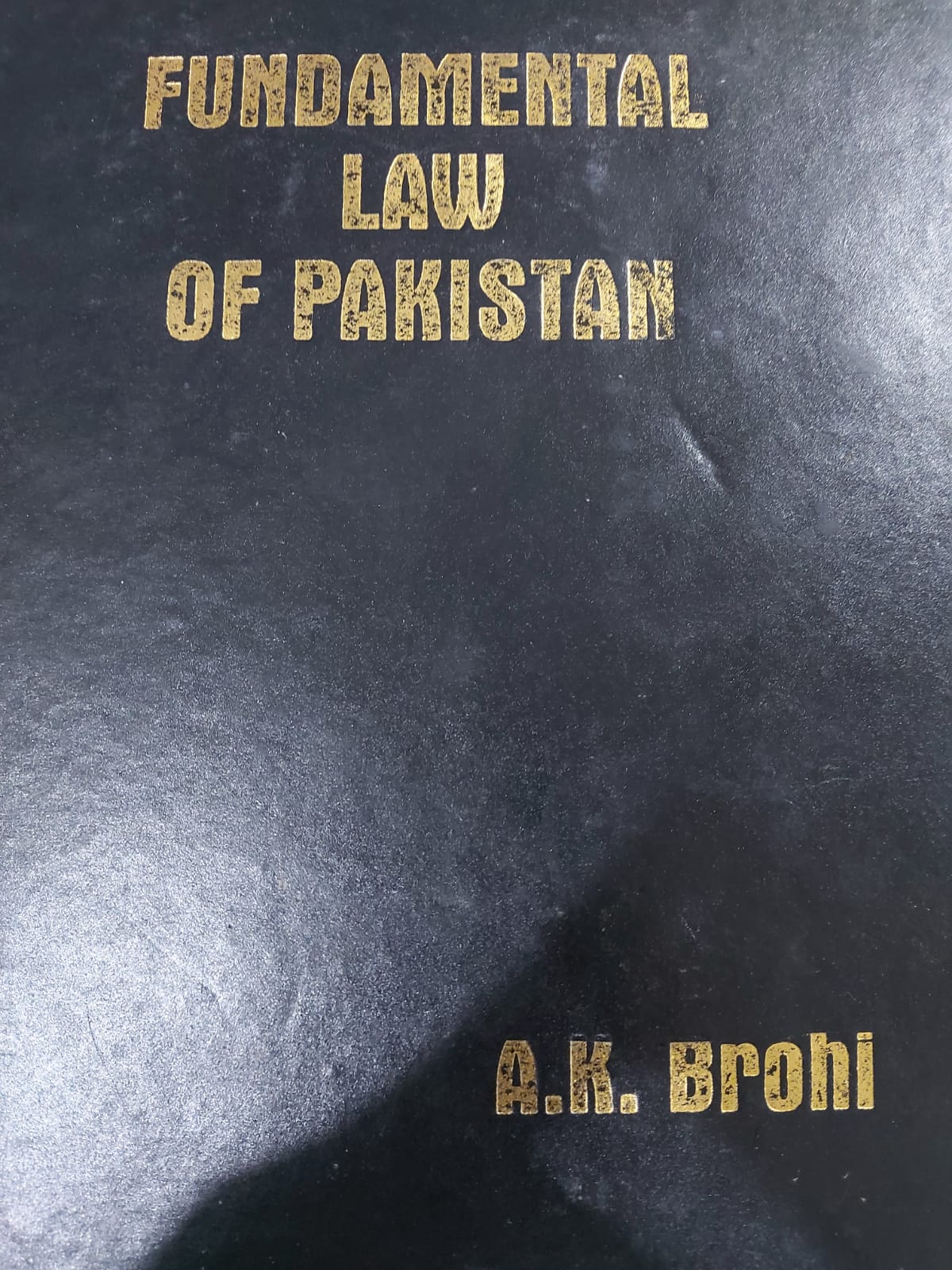 Fundamental Law Of Pakistan