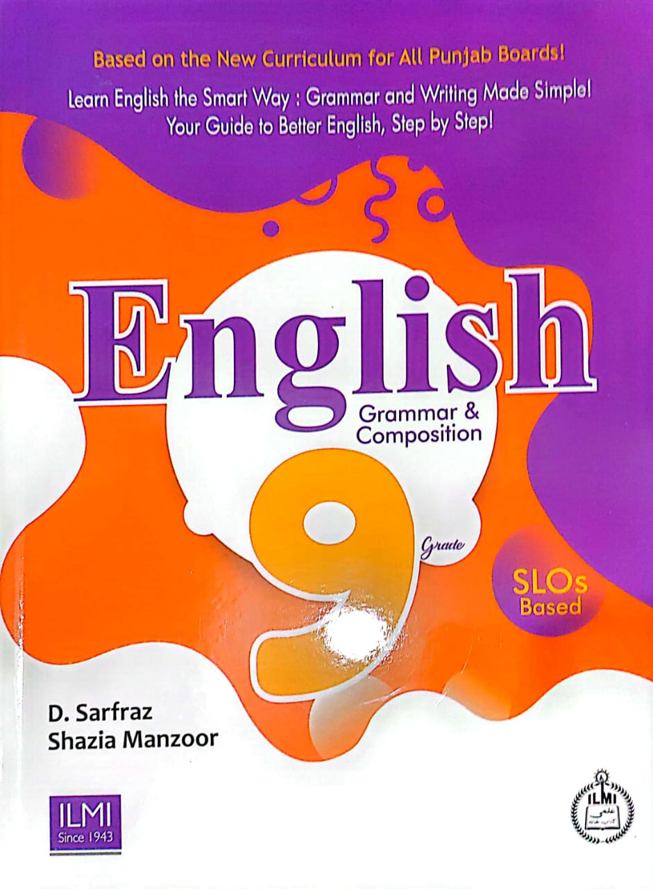 Ilmi English Grammar And Composition 9