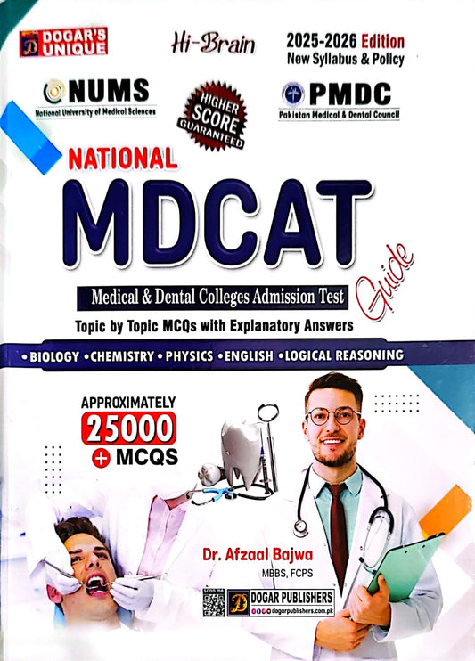 Dogar's Unique NUMS PMDC National MDCAT  Guide