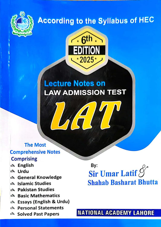 Lectures Notes On LAT