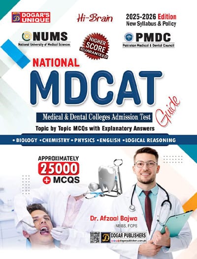 National MDCAT Medical & Dental Colleges Admission Test Guide
