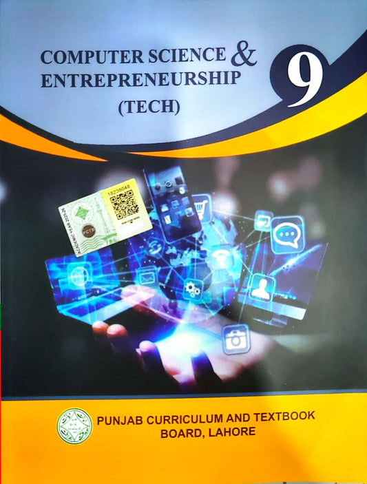 Text Book of Computer science and entrepreneurship (Tech) 9