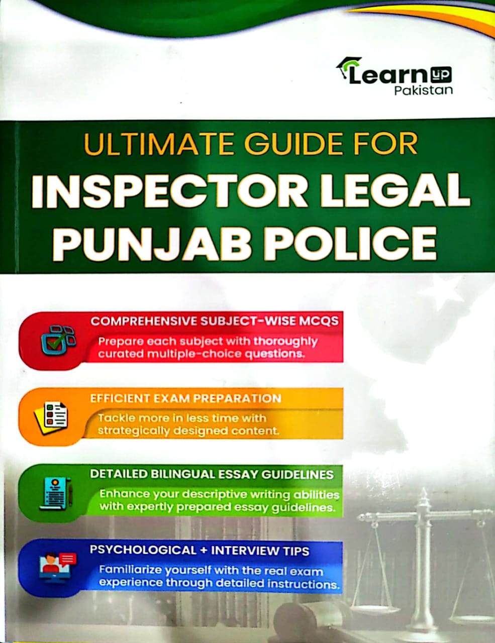 Ultimate guide for inspector legal Punjab police