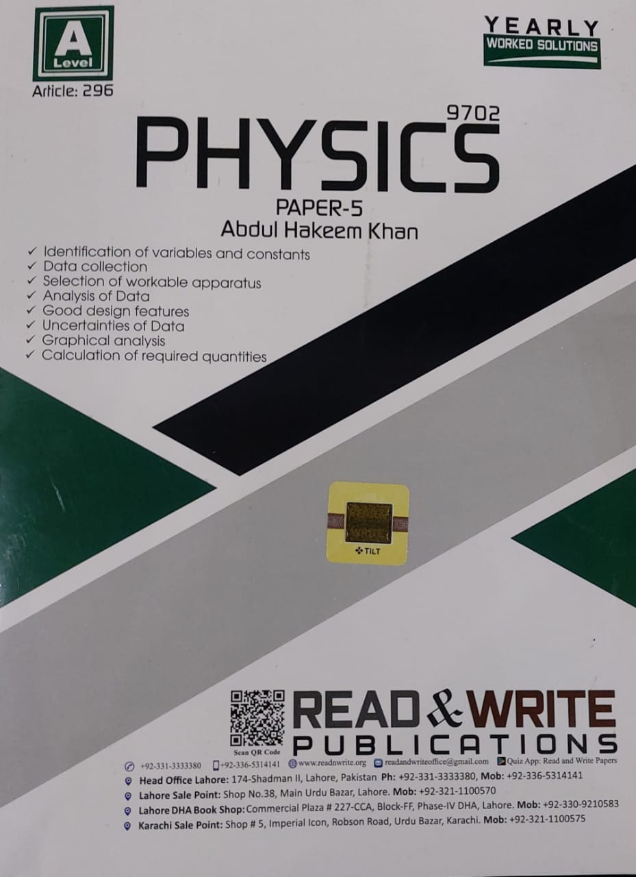 296 Physics A Level Paper-5