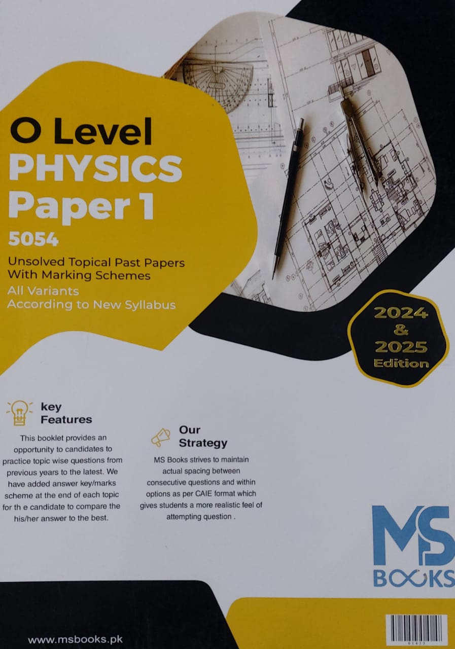 O Level Unsolved Physics Paper 1