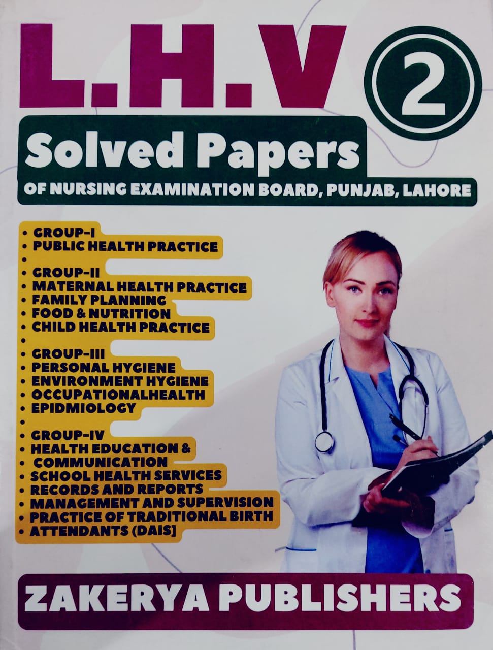 LHV Part 2 Solved Papers