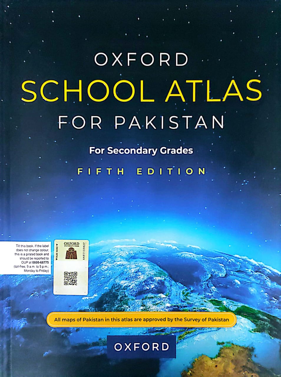 Oxford School Atlas For Pakistan For Secondary Grade