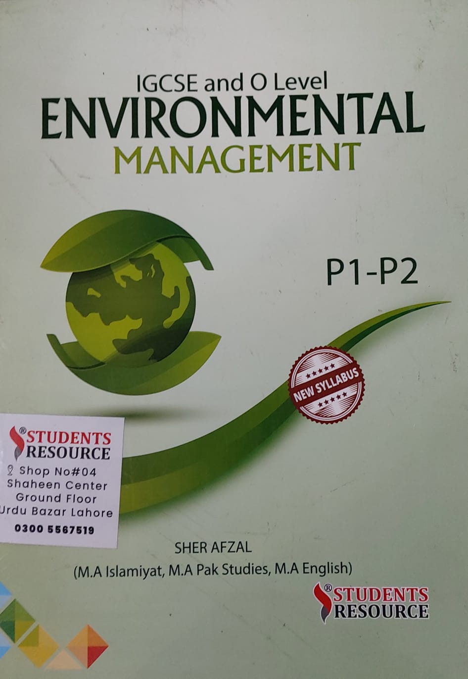 IGCSE And O Level Environmental Management P1-P2