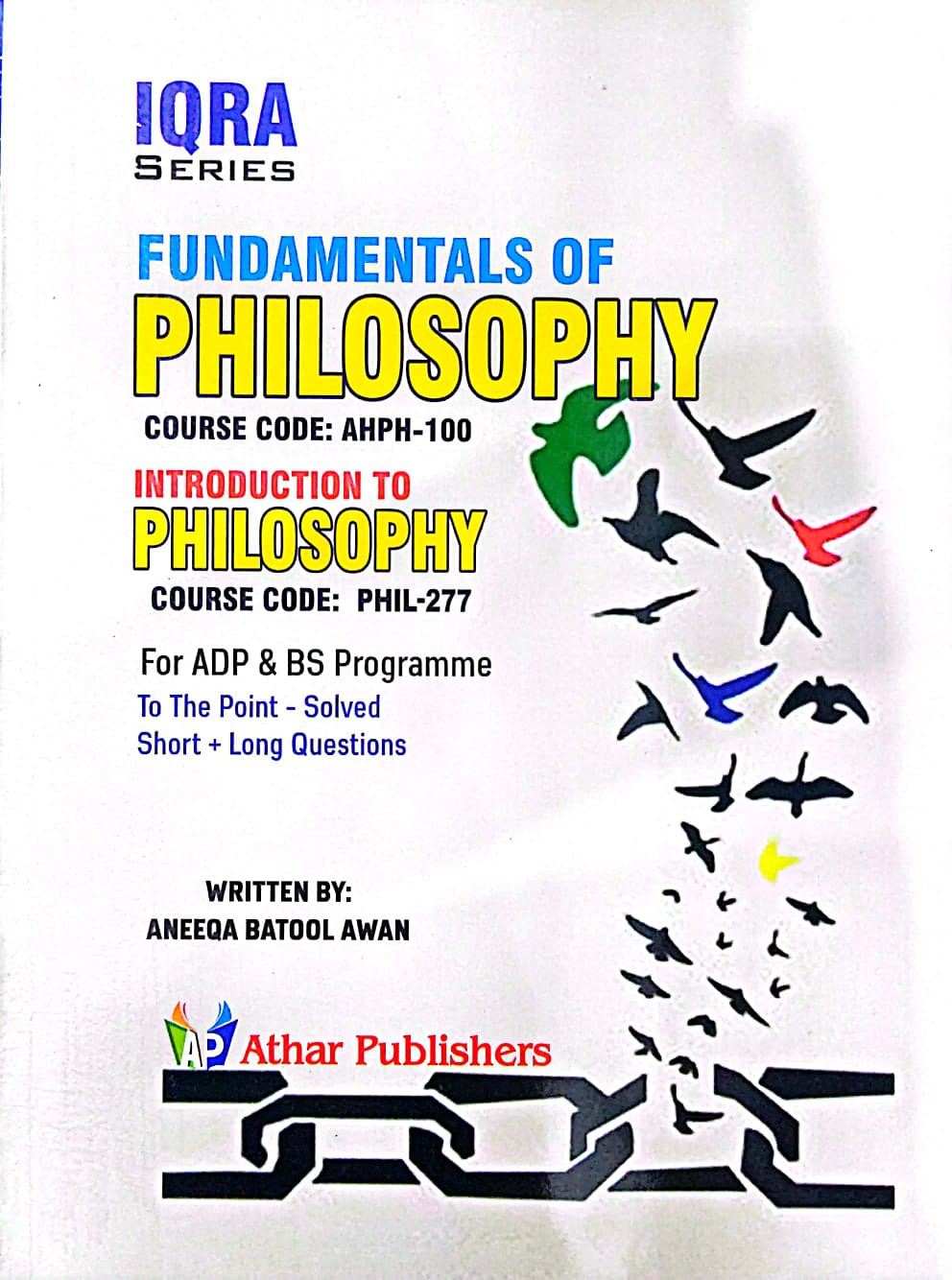 Fundamentals Of Philosophy Course Code: AHPH-100