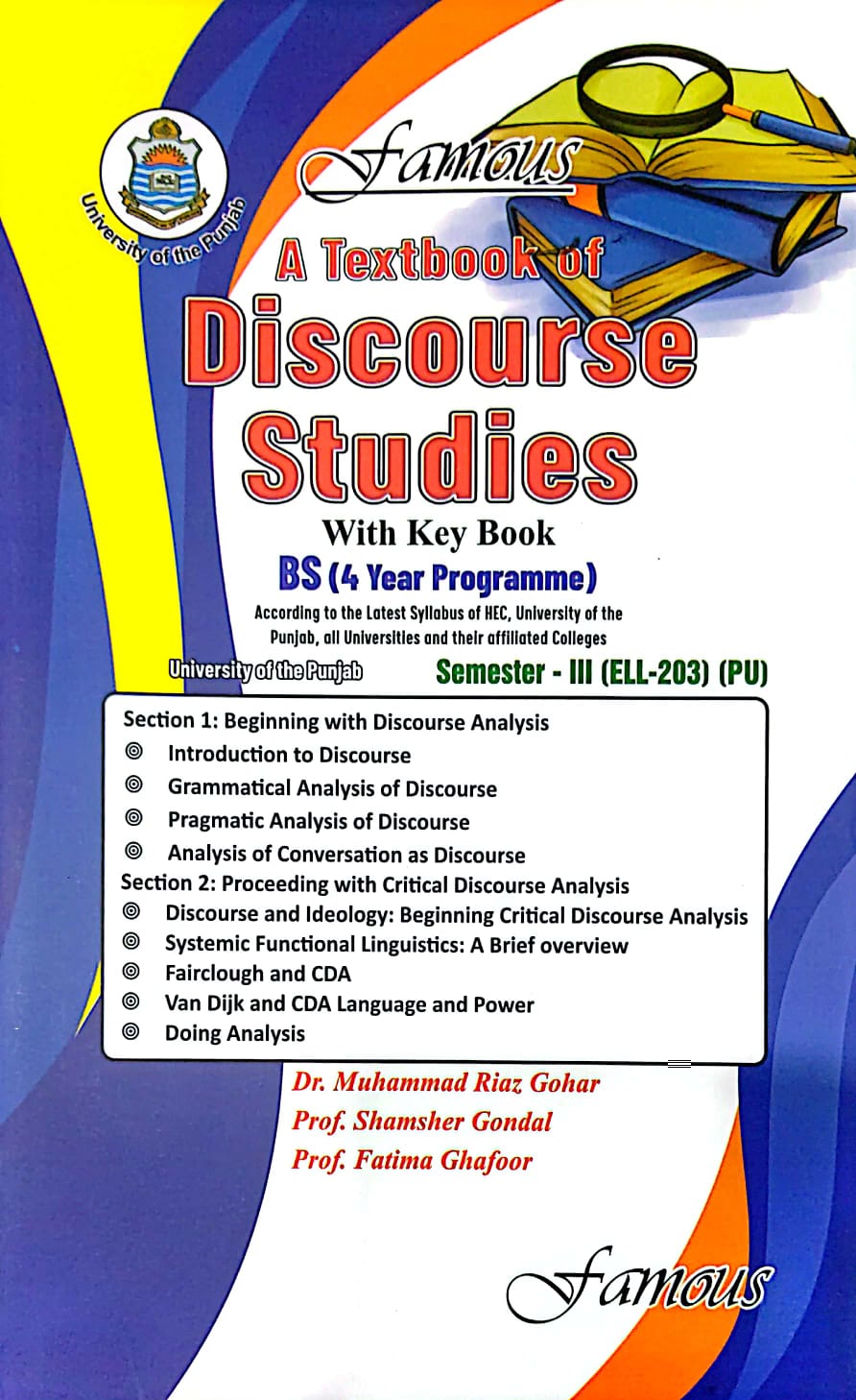 A Textbook Of Discourse Studies With Keybook BS 4 Programme