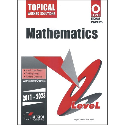 O Level Mathematics Topical 2024 Edition