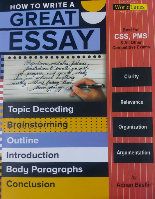 JWT How To Write A Great Essay