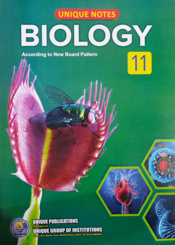 Unique Notes Biology 11 – Ilmi Book House