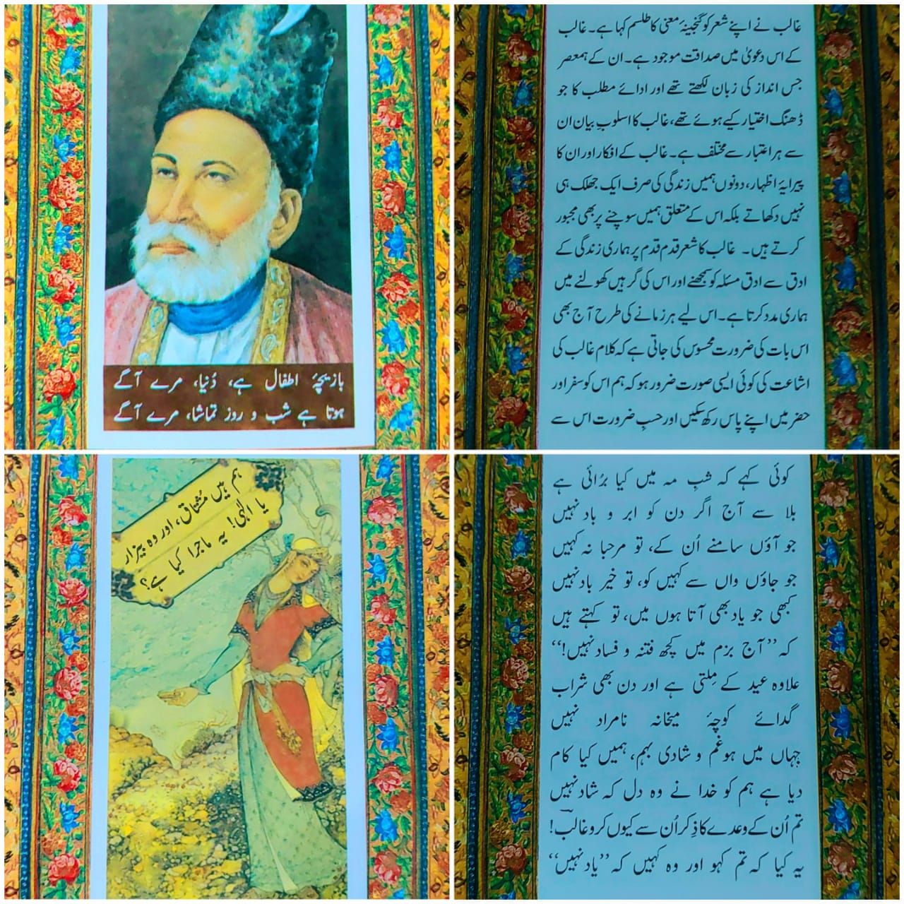 Dewan-E-Ghalib Aur Intikhab (Matt)