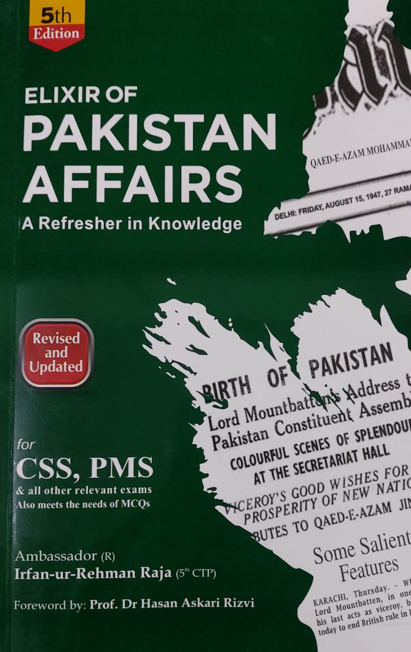 JWT Elixir Of Pakistan Affairs-A Refresher In Knowledge