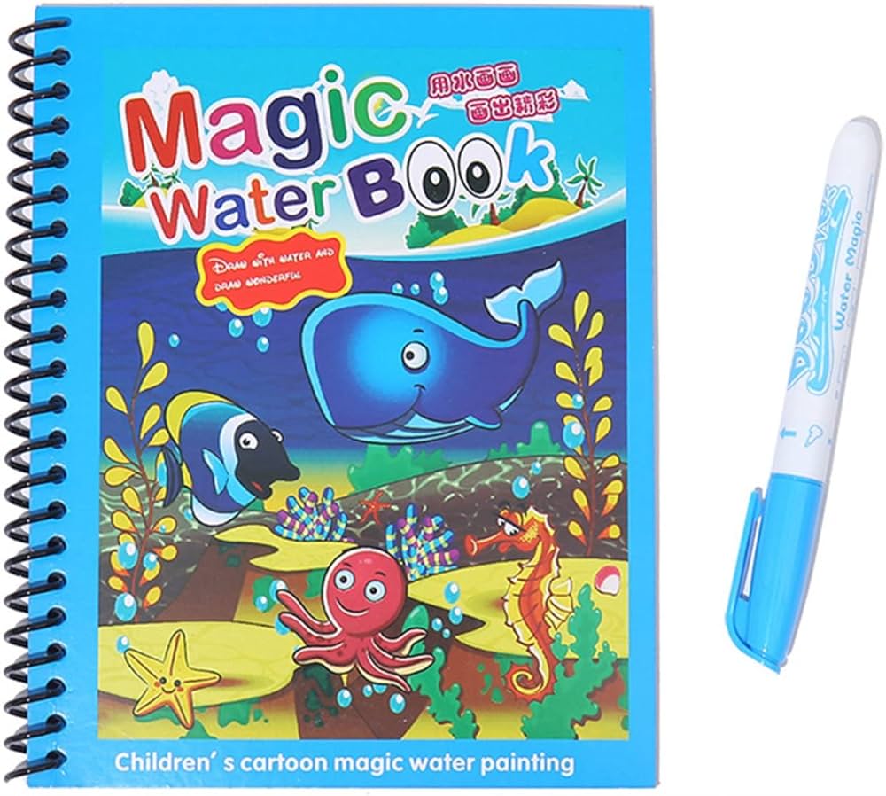 Magic Water Book With Invisible Pen