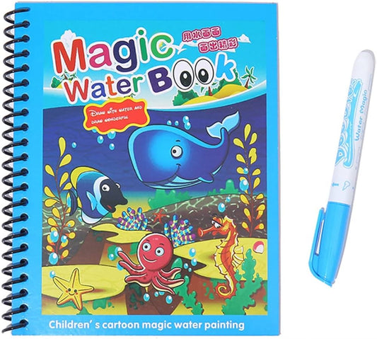 Magic Water Book With Invisible Pen
