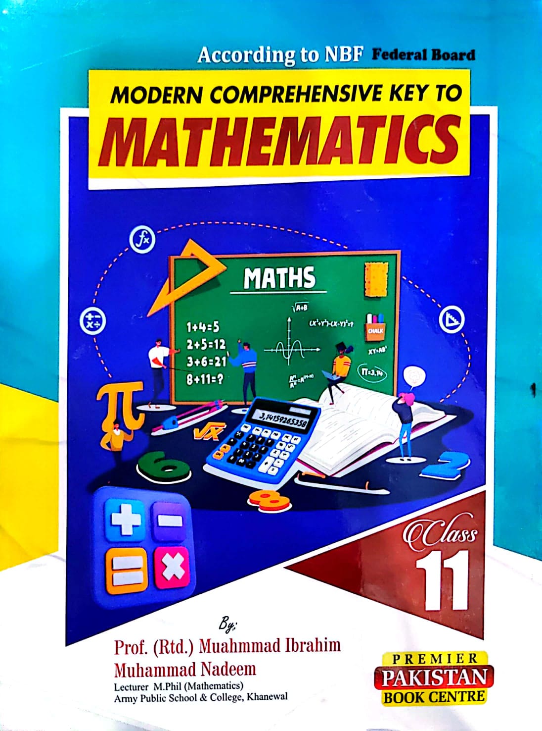 Comprehensive Math Text Book According to NBF Federal Board Modern Comprehensive Key To Mathematics ...
