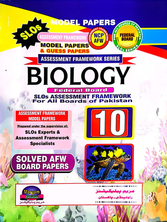 Assessment Framework Series Biology Federal Board 10