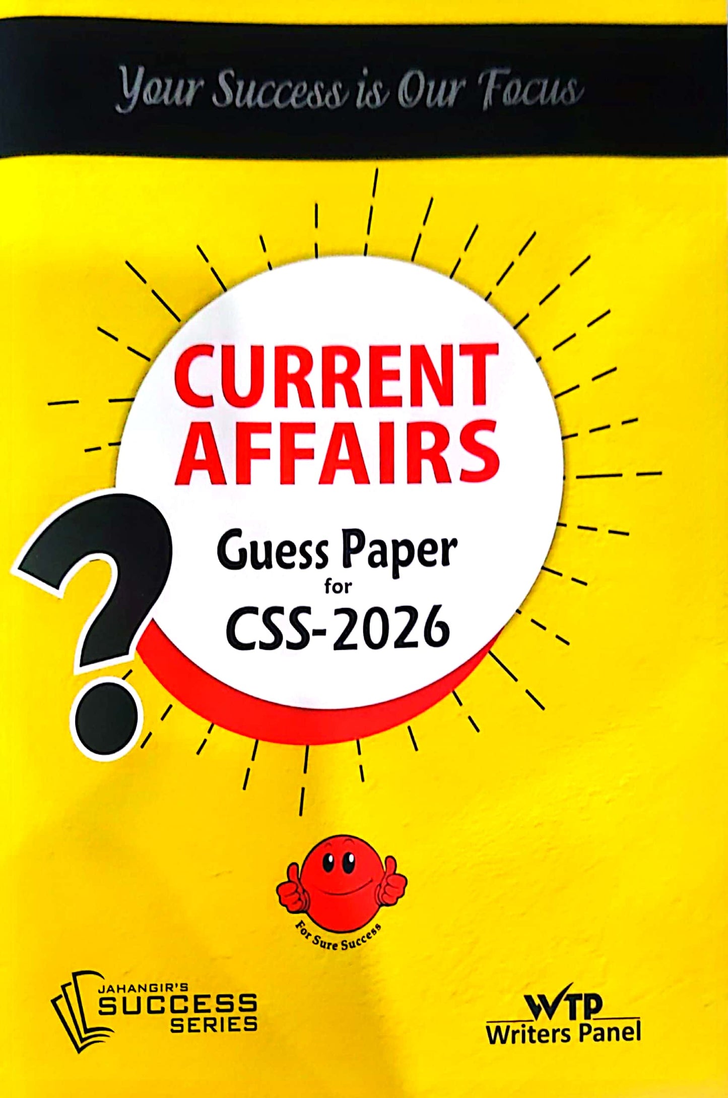 Current Affairs Guess Paper For CSS-2026